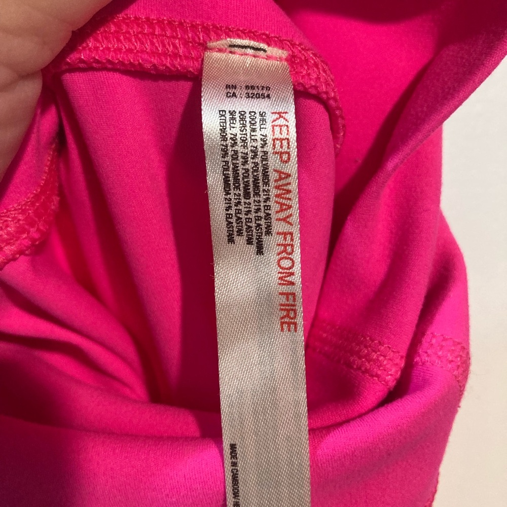 FP Movement by Free People Neon Pink Leggings L - Picture 5 of 5